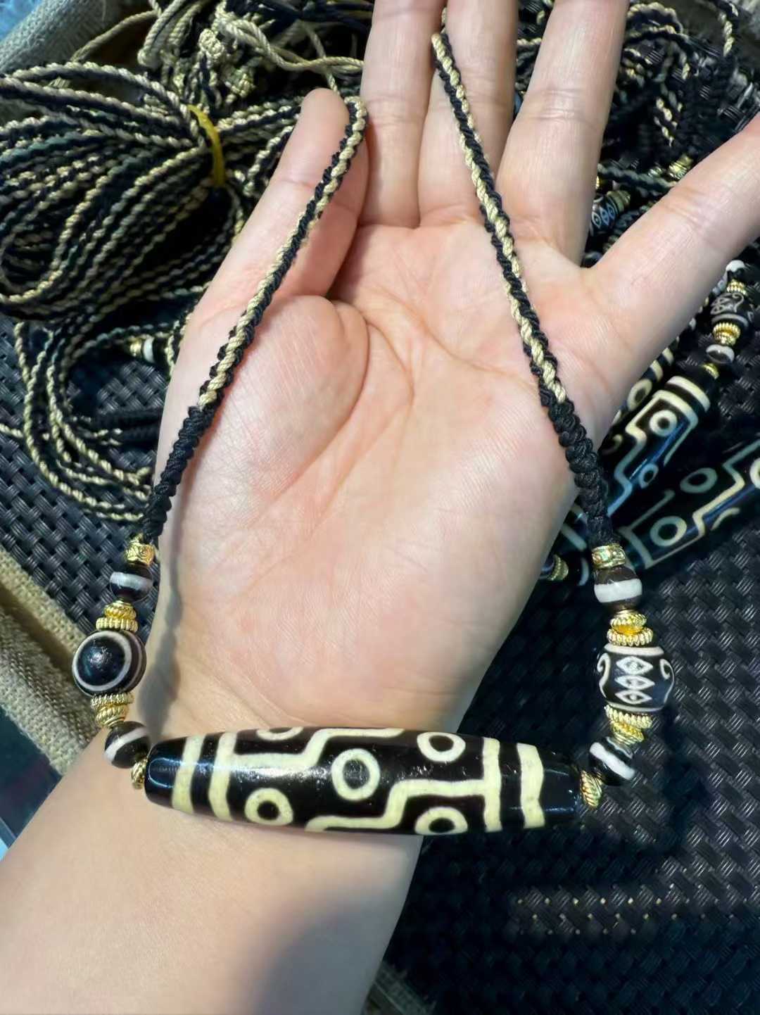 Ethnic Fashion Designers - 10 pçs/lote 9 olhos com dragão