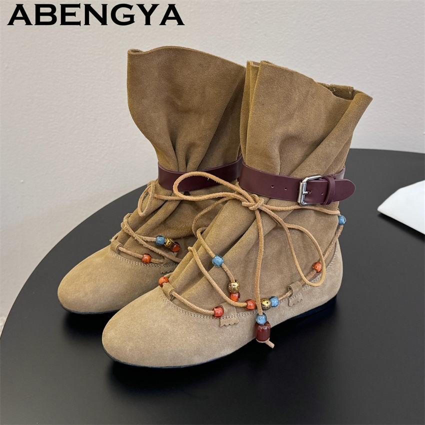 Ethnic Fashion Week - Botas de Cano Curto Femininas de