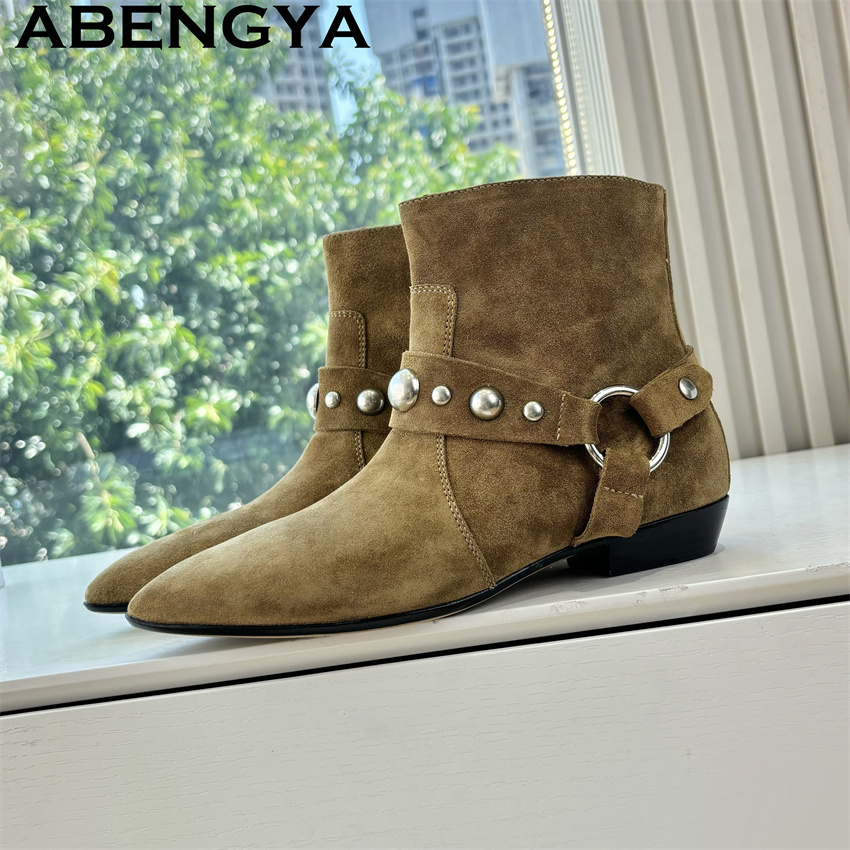 Ethnic Fashion Week - Botas de Tornozelo Planas de Inverno