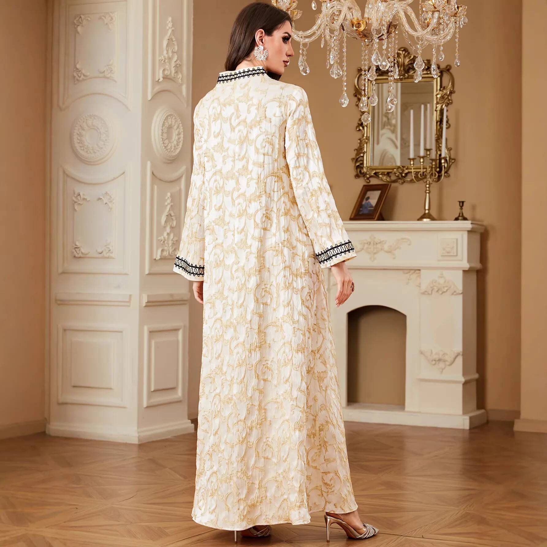 Vestido Bordado com Decote em  - Urban Ethnic Fashion avaliação e preço