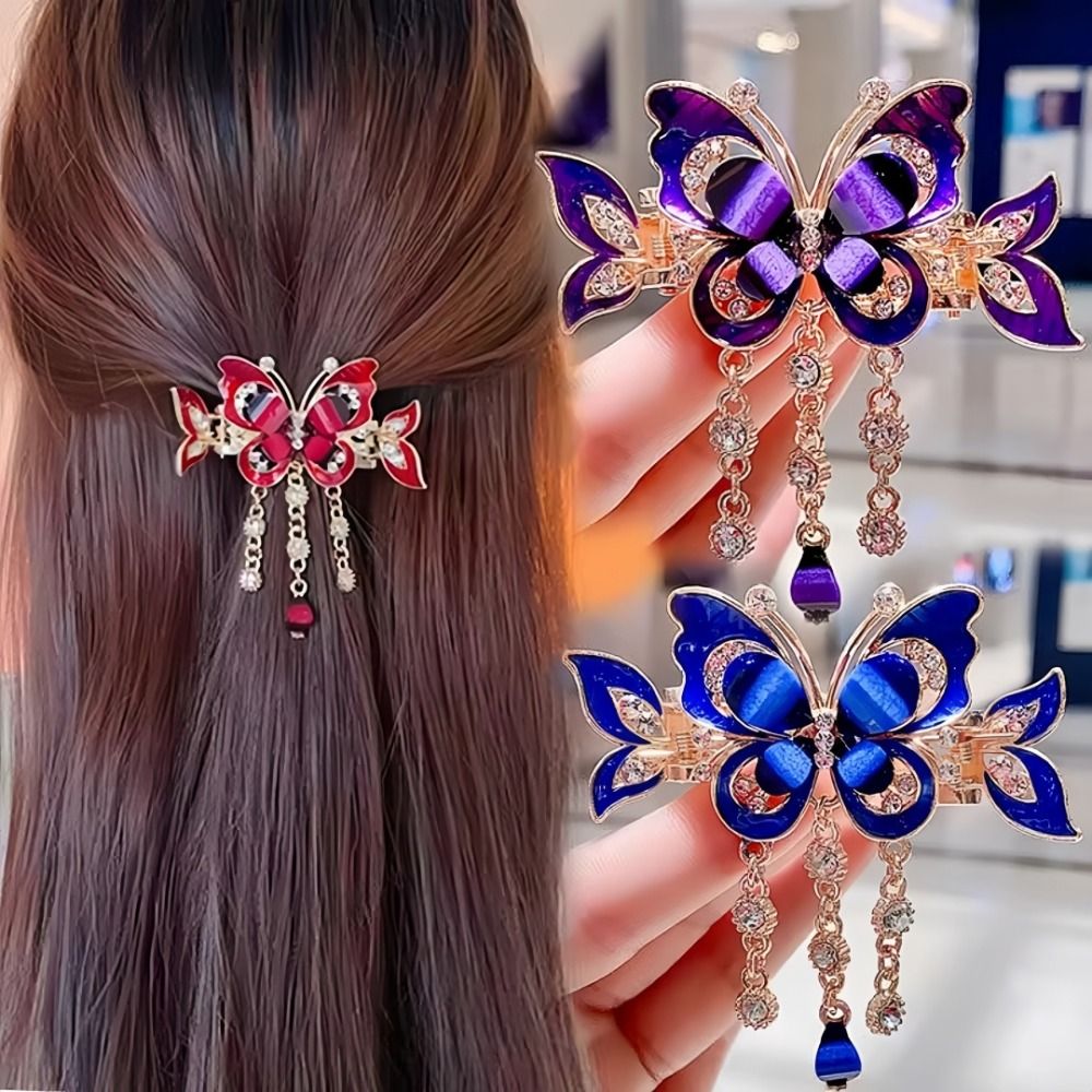 Presilha de Cabelo Borboleta c - Ethnic Fashion Designers avaliação e preço