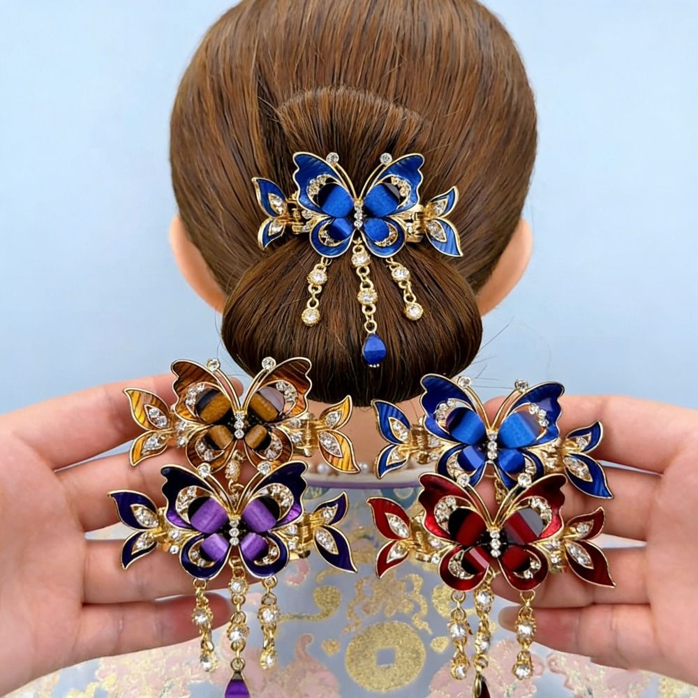 Presilha de Cabelo Borboleta c - Ethnic Fashion Designers avaliação e preço