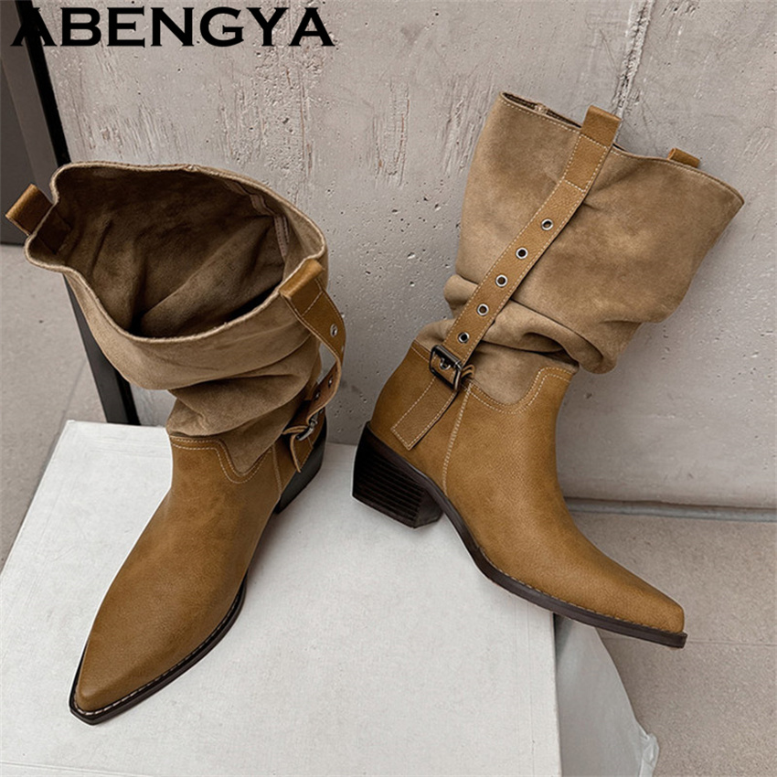 2026 Novas Botas Femininas Est - Ethnic Fashion Week avaliação e preço