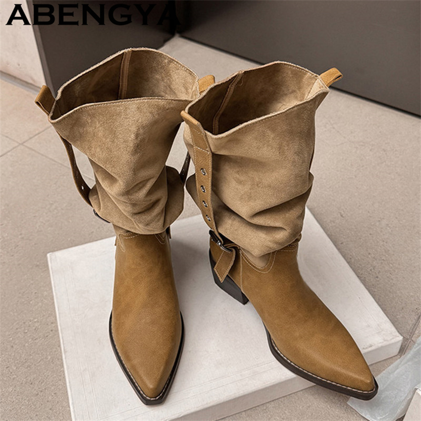 2026 Novas Botas Femininas Est - Ethnic Fashion Week avaliação e preço