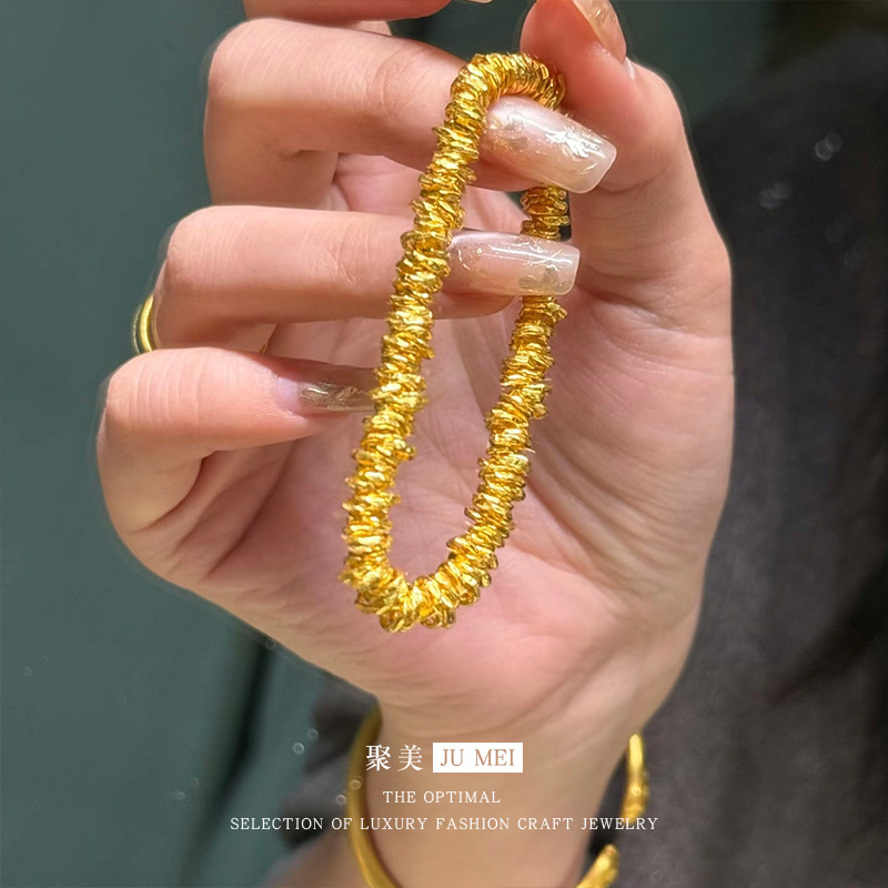 Pulseira de ouro 24K 9999, mes - Ethnic Fashion Store avaliação e preço